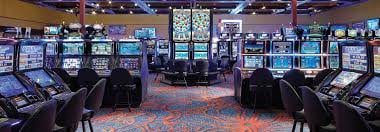 Live baccarat dealer studio at bius with multi-camera setup and card table